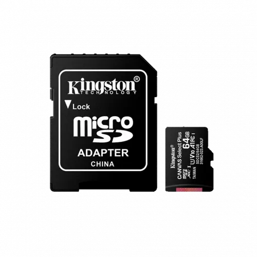 MEMORIA FLASH KINGSTON 64GB MICRO SDHC