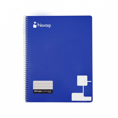 Cuaderno Nextep Profesional Cuadro C7 100 Hojas Espiral