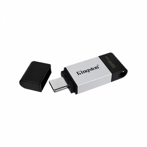 USB KINGSTON 128GB 3.2 NEGRO METAL TIPOC