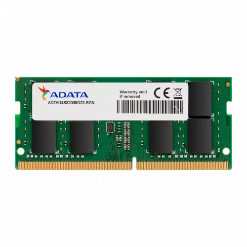 MEMORIA RAM ADATA PREMIER 8G SO DIMM DDR4 3200 MHZ NON-ECC