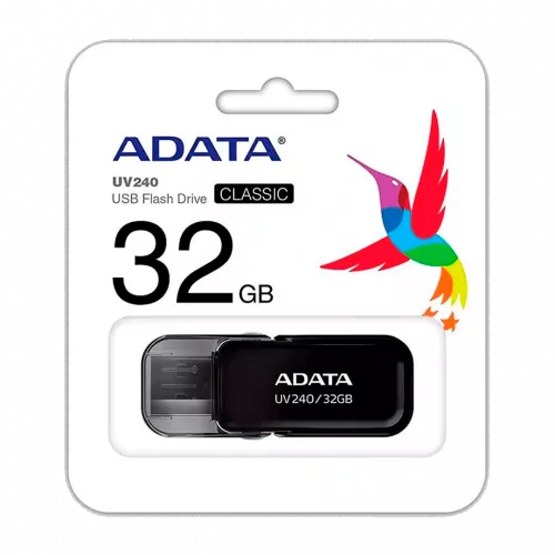 USB FLASH ADATA UV240 32GB NEGRO 2.0