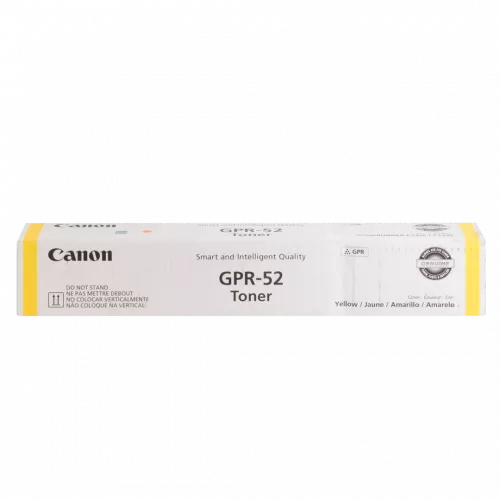 TONER ORIGINAL CANON GPR52 AMARILLO